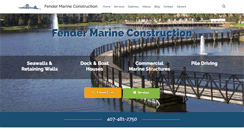 Desktop Screenshot of fendermarine.com